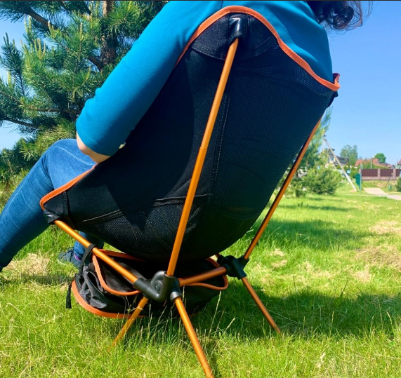 Стул туристический складной Camping chair для отдыха на природе - фото 4 - id-p183726436