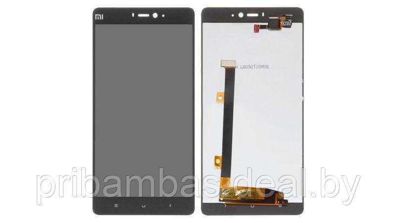 Дисплей (экран) для Xiaomi Mi4c, Mi-4c, Mi4i, Mi-4i с тачскрином Черный - фото 1 - id-p58651831