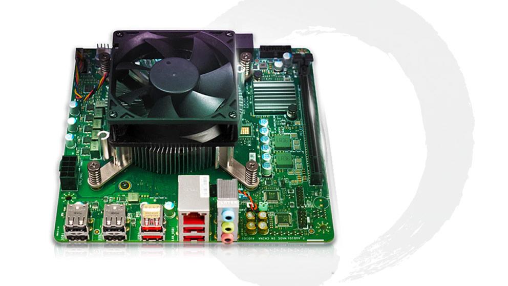 MB AMD 4700S 8C/16T 4GHz 8MB, 16GB GDDR6, PCIe x16, 2xSATA, 1Gbit LAN, 4xUSB 3.x, 4xUSB 2.0, (w/o PS)
