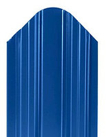Металлический штакетник "Константа 90" RAL5005 синий (односторонний)