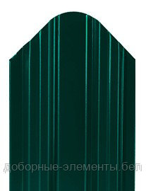 Металлический штакетник "Константа 90" RAL6005 зеленый (односторонний), фото 1