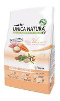 Сухой корм для кошек Unica Natura Unico Indoor (Курица, рис, морковь) 1.5 кг