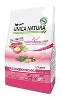 Сухой корм для кошек Unica Natura Unico Outdoor (Ветчина, рис, боб садовый) 1.5 кг