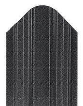 Металлический штакетник "Константа 90" RAL7024 матовый серый (двухсторонний)