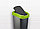 Контейнер для мусора Twist 10 л, черный/зеленый, фото 3