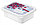 Набор контейнеров для глубокой заморозки Domino 4 x 0,5 л, белый, фото 2