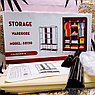 Складной шкаф Storage Wardrobe mod.88130  130 х 45 х 175 см. Трехсекционный Изумрудный, фото 8