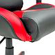 Кресло поворотное DYNAMIT AksHome, экокожа/ткань-сетка, черный+красный, (УЦЕНКА), фото 10