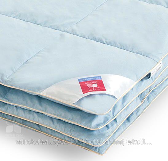 Одеяло детское пуховое Камелия легкое голубой 110x140 - фото 1 - id-p183737221