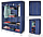 Складной шкаф Storage Wardrobe mod.88130  130 х 45 х 175 см. Трехсекционный Синий (темно синий), фото 2
