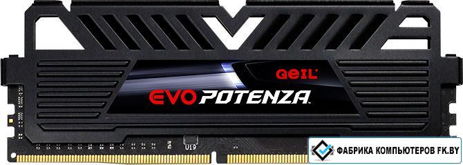 Оперативная память GeIL EVO Potenza 16ГБ DDR4 3200 МГц GPR416GB3200C22SC - фото 1 - id-p183755963