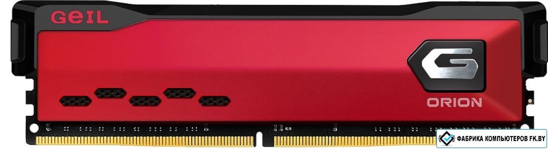 Оперативная память GeIL Orion 16ГБ DDR4 3600 МГц GOR416GB3600C18BSC - фото 1 - id-p183755971