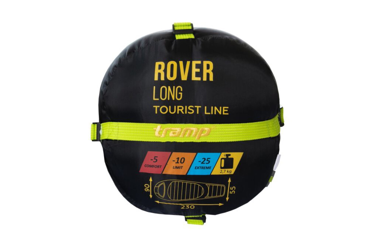 Спальный мешок кокон Tramp Rover Long 230*90*55 см (правый) - фото 9 - id-p183757148