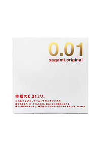 Полиуретановые презервативы Sagami Original 0,01 1 шт