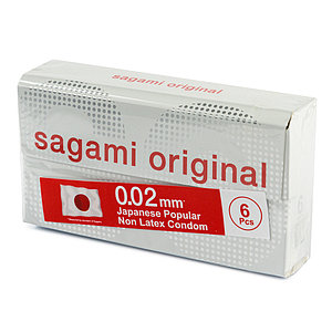 Полиуретановые презервативы Sagami Original 0,02 6 шт