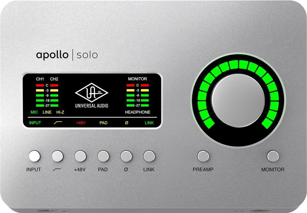 Аудио-интерфейс Universal Audio Apollo Solo TB3 Heritage Edition