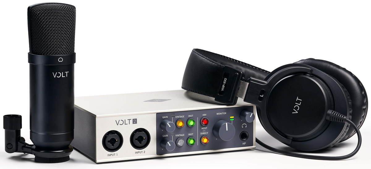 Аудио-интерфейс Universal Audio Volt 2 Studio Pack - фото 1 - id-p183763911