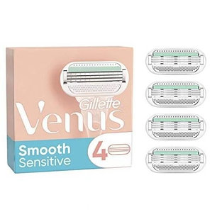 Сменные кассеты Gillette Venus smooth sensitive (4 шт)