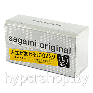 Полиуретановые презервативы Sagami Original 0,02 L-size 10 шт