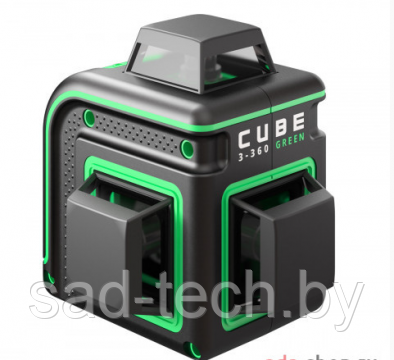 Лазерный уровень ADA CUBE 3-360 GREEN Basic Edition - фото 1 - id-p183764698
