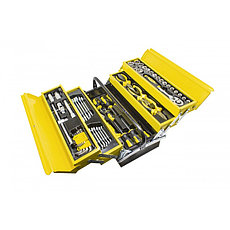 Набор инструментов 91пр. 1/4" 3/8" (6гр)(4.5-19мм),в аллюм. чемодане WMC TOOLS WMC-1091, фото 2