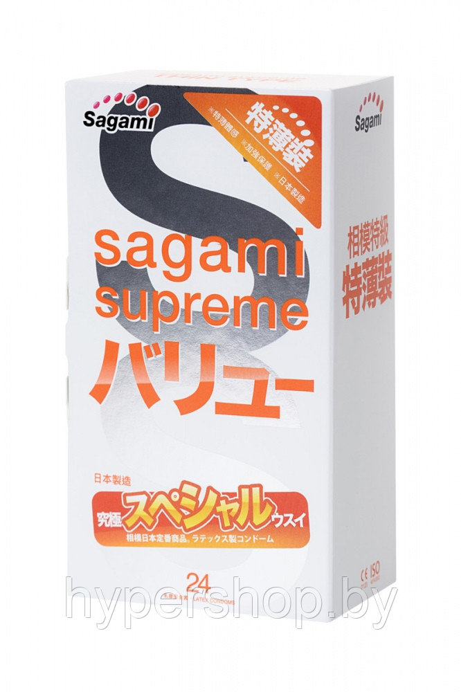 Презервативы латексные Sagami Xtreme 24 шт, 19 см