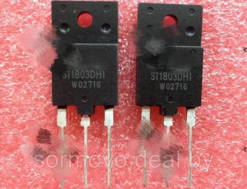 ST1803DHISTMicroelectronicsISOWATT218 - фото 1 - id-p183776676