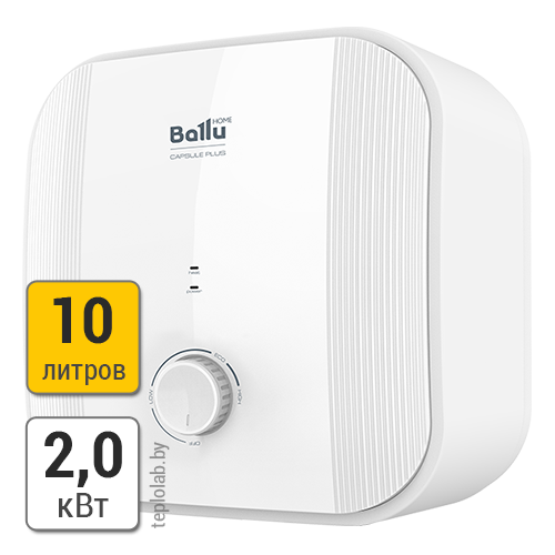 Ballu BWH/S 10 Capsule Plus U, 2 кВт электрический водонагреватель