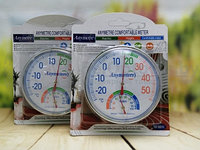 Термометр с гигрометром Anymeters, механический, от -30 (-20) до 50 Белый корпус ТН101С