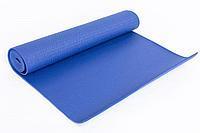 Коврик для йоги (аэробики) YOGAM ZTOA 173х61х0.3 см Синий