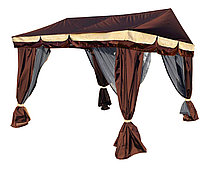 Садовый шатер "Оазис" (коричневый) 3200*3000 мм