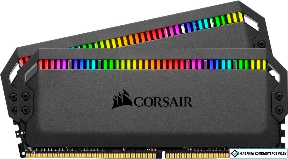 Оперативная память Corsair Dominator Platinum RGB 2x8GB DDR4 PC4-28800 CMT16GX4M2C3600C18 - фото 1 - id-p183805003