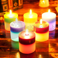 Восковая свеча Candled Magic 7 Led меняющая цвет (на светодиодах)