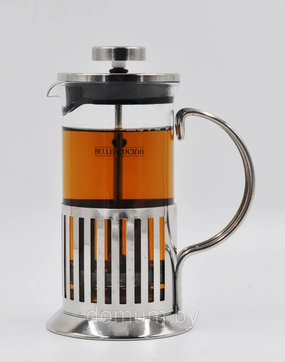 Френч-пресс для заваривания кофе и чая 350мл BELLA CUCINA BC-1162