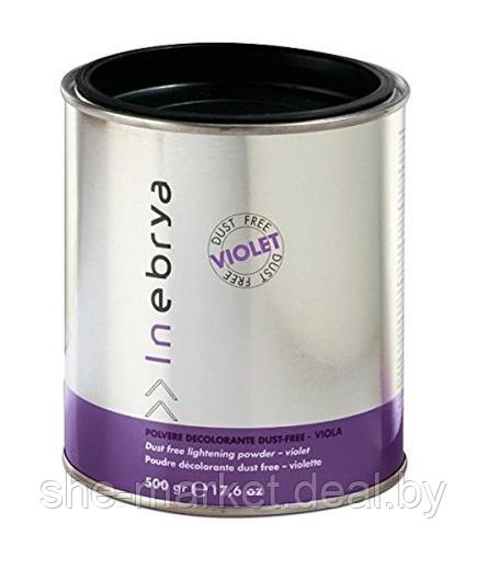 Обесцвечивающий порошок для волос Фиолетовый Bleaching Powder Violet, 500 г (Inebrya) - фото 1 - id-p183808193