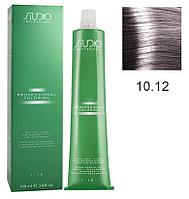 Крем-краска для волос Studio Professional Coloring 10.12 Пепельно-перламутровый платиновый блонд, 10