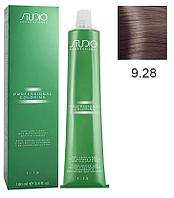 Крем-краска для волос Studio Professional Coloring 9.28 Очень светлый перламутрово-шоколадный блонд,
