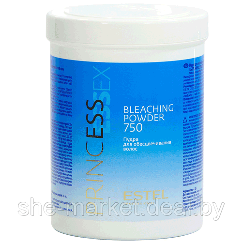 Пудра для обесцвечивания волос PRINCESS ESSEX BLEACHING POWDER, 750гр (Estel, Эстель) - фото 1 - id-p183808312