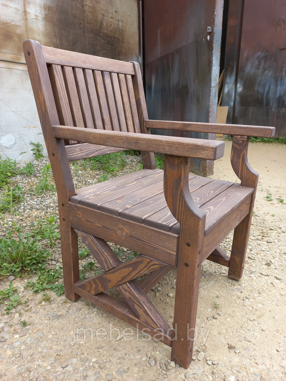 Кресло садовое и банное из массива сосны "Прованс Элегант" - фото 7 - id-p183815505