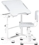 Парта+стул Anatomica Punto Lite (белый/серый), фото 3