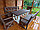 Набор садовый и банный из массива сосны "Прованс  Супер"  1,6 метра 5 предметов, фото 2