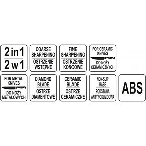 Точилка для ножей 2 в 1 "Yato" YG-02355, фото 2