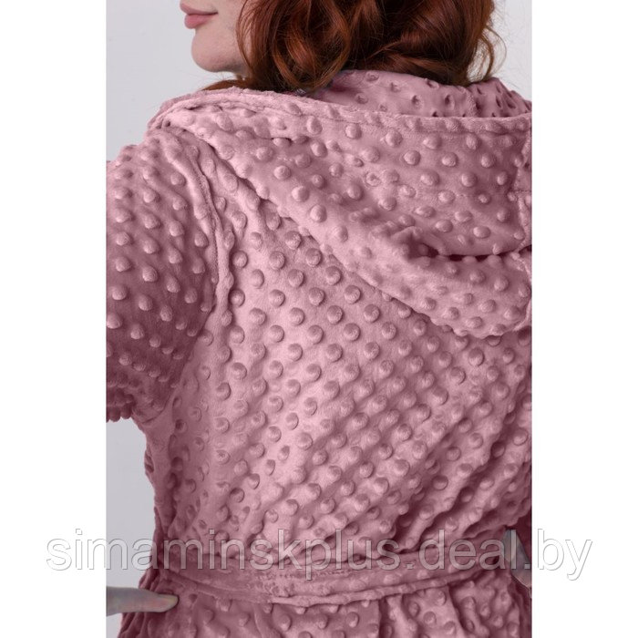 Халат женский, размер 46, цвет пурпурно-лиловый - фото 4 - id-p183817114