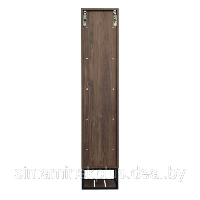Шкаф-колонна COMFORTY «Порто-35» дуб темно-коричневый - фото 7 - id-p183816377