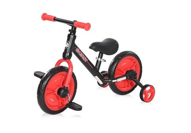 Беговел-велосипед Lorelli ENERGY 2в1 BLACK RED