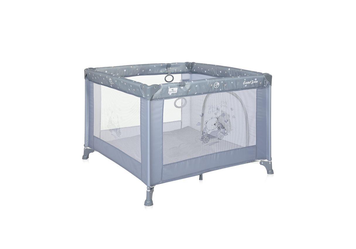 Манеж Lorelli GAME ZONE SILVER BLUE CAR 2021 - фото 1 - id-p183828911