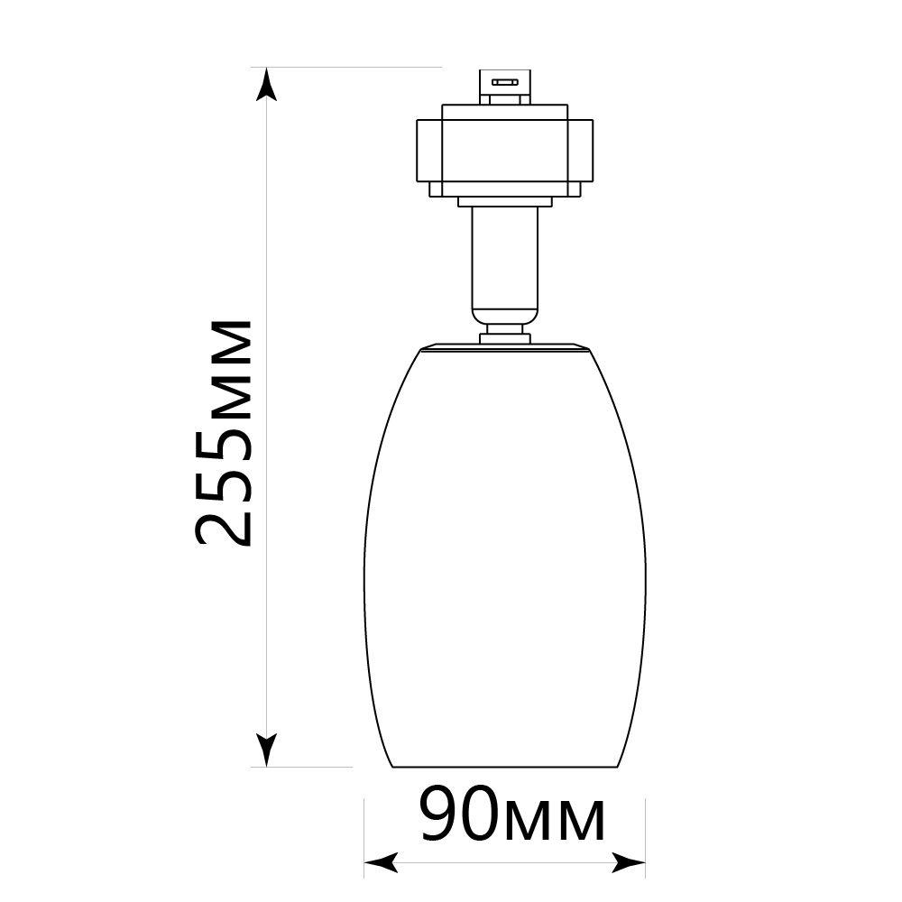 Трековый светильник Feron AL156 однофазный под лампу E14 чёрный - фото 3 - id-p162286436