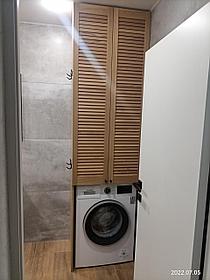 Дубовый фасад-жалюзи