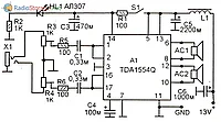 Микросхема TDA1554