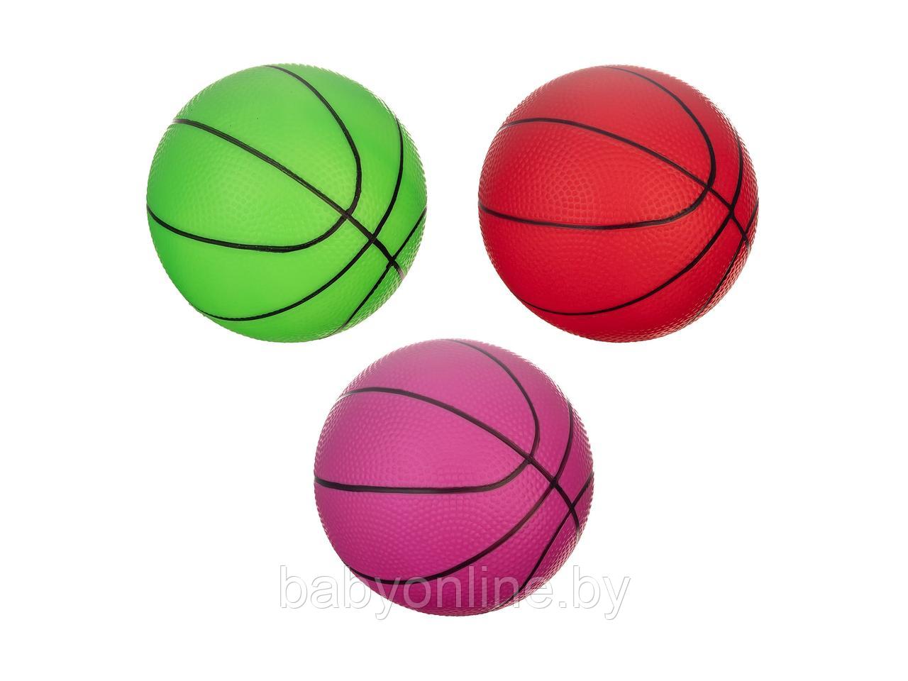 Мяч детский баскетбольный арт VT20-10590 размер 16 см - фото 1 - id-p183859436